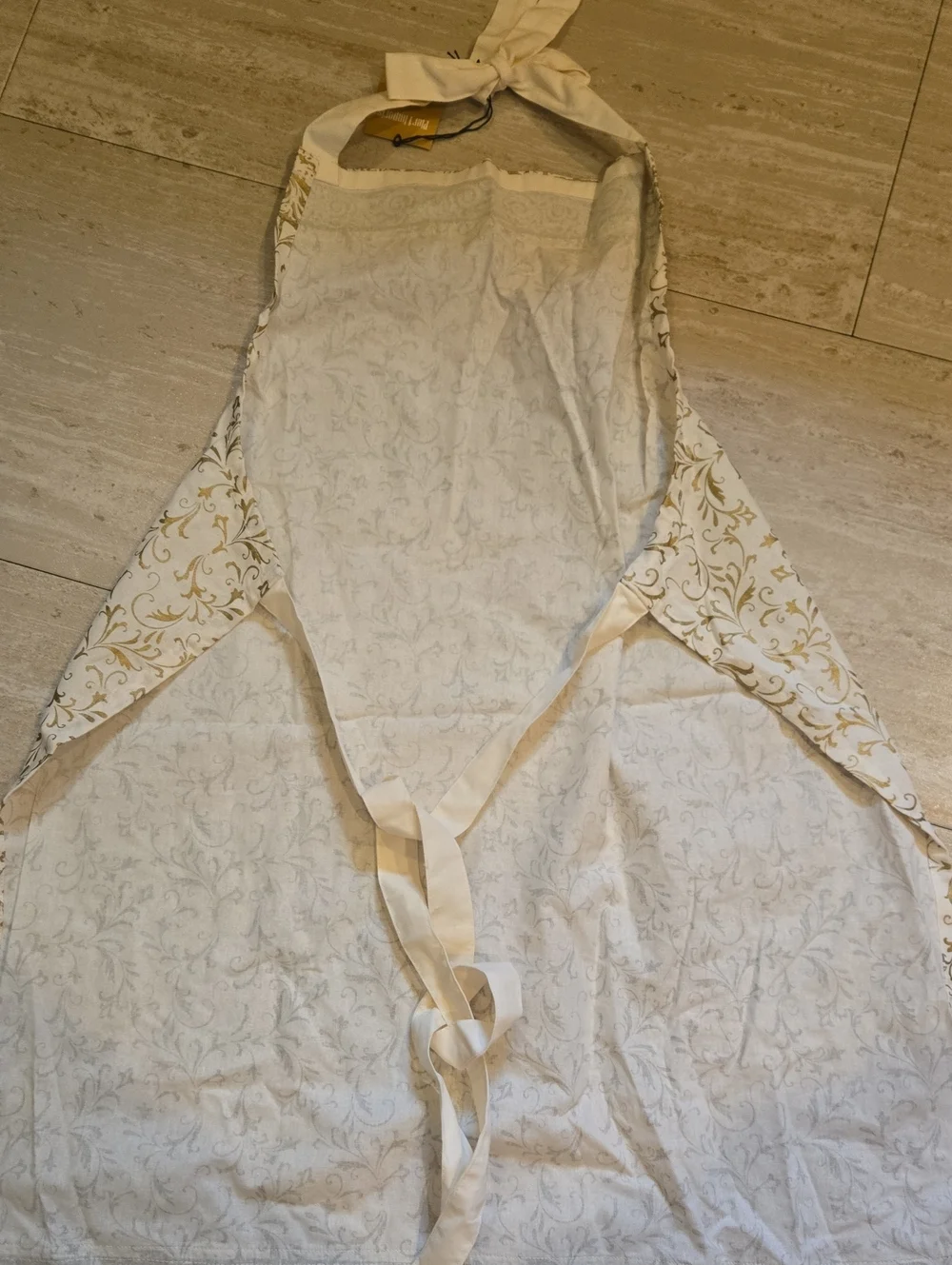 New Pier 1 Imports Cotton Hostess Apron